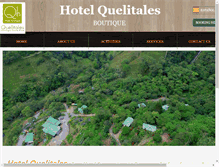 Tablet Screenshot of hotelquelitales.com
